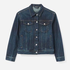 The Denim Jacket by Everlane in Vintage Darkwash Blue